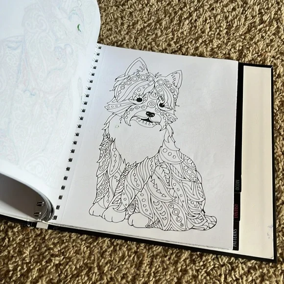 Kaleidoscope coloring book - Picture 6 of 8